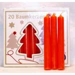 1/2" Chime Candle 20 pack 10 colors to choose from