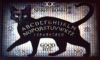17 5/8" x 19 1/2" Cat Spirit doormat