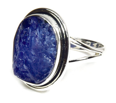 Tanzenite ring Sterling silver