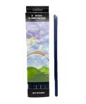 Wolf Moon Azure 10 inch chime candles set in a colorful packaging for vibrant decoration