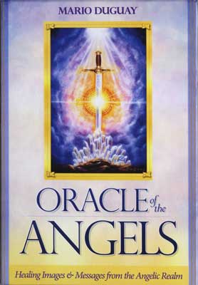 Oracle of the Angels deck by Mario Duguay featuring healing images and messages from the angelic realm