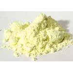 Fine yellow sulfur powder for metaphysical use, sourced from Wolf Moon Azure herbs