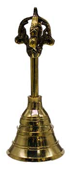 5 inch crown bell for rituals by Wolf Moon Azure, perfect for sound healing practices