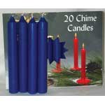 1/2" Chime Candle 20 pack 10 colors to choose from