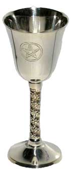 Pentagram Chalice 4 3/4"