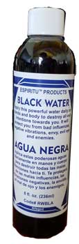 8oz Black Water (Aqua Negra)