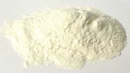 Fine white Arabic gum powder for spiritual use by Wolf Moon Azure, ideal for rituals and healing practices