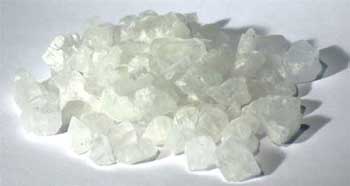 Coarse sea salt for rituals by Wolf Moon Azure in natural crystalline form