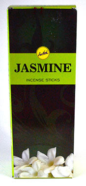 Wolf Moon Azure Jasmine Incense Sticks Box featuring fragrant flowers for a calming ambiance