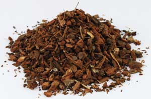 Dried white oak bark cut 2oz from Wolf Moon Azure, perfect for herbal remedies and natural treatments