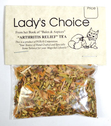 Lady's Choice Arthritis Relief Tea Herbal Blend for Natural Joint Support and Wellness