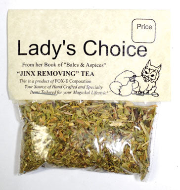 Lady's Choice Jinx Removing Tea Blend with Natural Herbs for Cleansing Rituals