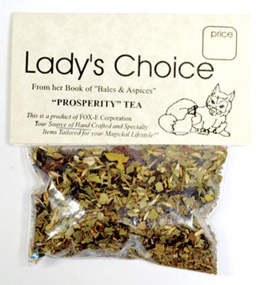 Lady's Choice Prosperity Tea for manifestation with herbal blend for positive energy