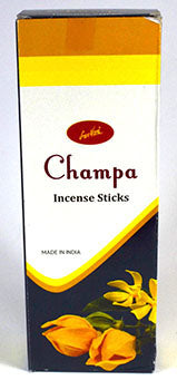 Wolf Moon Azure Nag Champa incense sticks box with vibrant floral design, ideal for relaxation and meditation