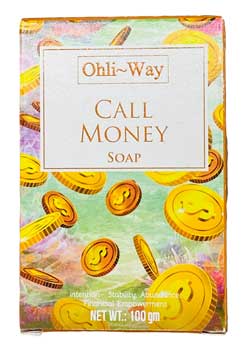 Ohli-Way Call Money Soap with Gold Coin Design, Ideal for Attracting Wealth and Abundance