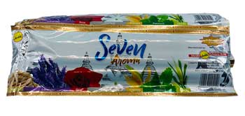 Wolf Moon Azure 7 aroma incense sticks set in colorful packaging for aromatherapy and relaxation