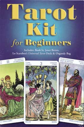 Wolf Moon Azure tarot kit for beginners including tarot cards and guidebook for new users