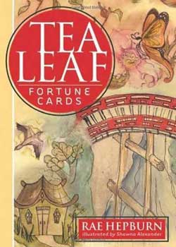 Tea Leaf Fortune Cards by Rae Hepburn featuring whimsical illustrations and insightful interpretations