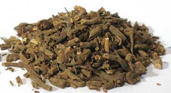 Valerian root cut for sleep by Wolf Moon Azure, promoting relaxation and restful nights
