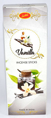 Wolf Moon Azure Vanilla Incense Sticks Box with Elegant Design and Floral Aromas
